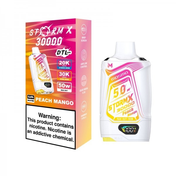 MOSMO STORM X 30000 Reusable Vape Cheap Price