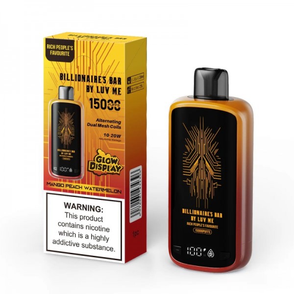 Billionaires Bar 15000 Reusable Vape Near Me