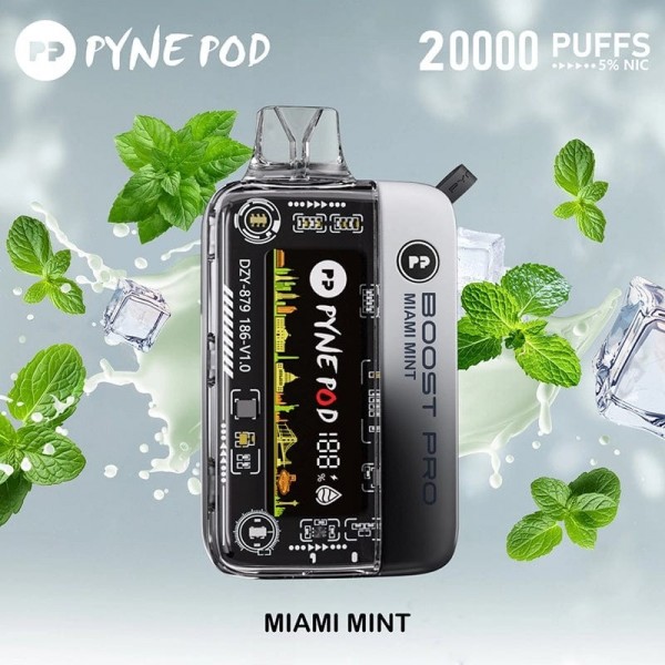 Pyne Pod Boost Pro 20000 Puffs Reusable Vape Hot Sale