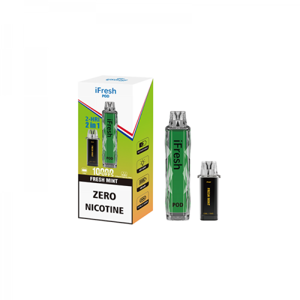 iFresh 10000 2-HRI Reusable Vape