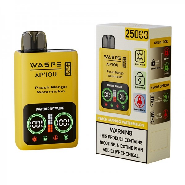 WASPE 25000 Nicotine Free Reusable Vape Sale Online UK