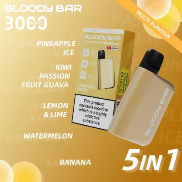 Bloody Mary 3000 5 In 1 Reusable Vape (5pcs/pack)