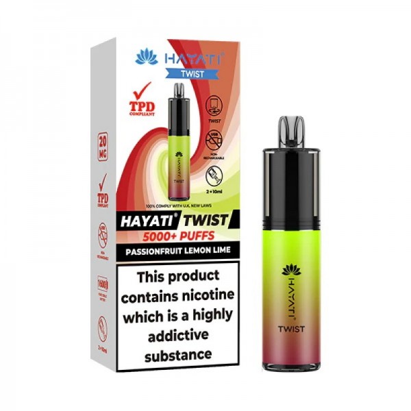 Hayati Twist 5000 Reusable Vape (5pcs/pack)