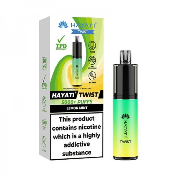 Hayati Twist 5000 Reusable Vape (5pcs/pack)
