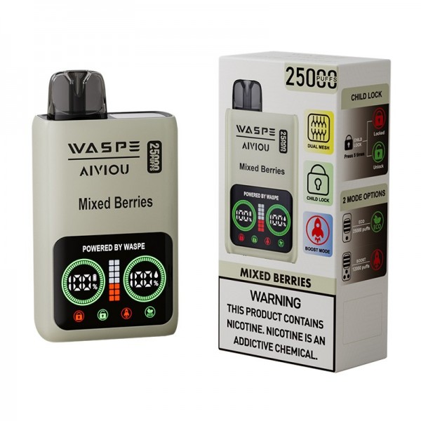 WASPE 25000 Nicotine Free Reusable Vape Sale Online UK