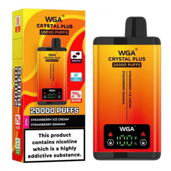 WGA Crystal Plus 20000 Reusable Vape (10pcs/pack)