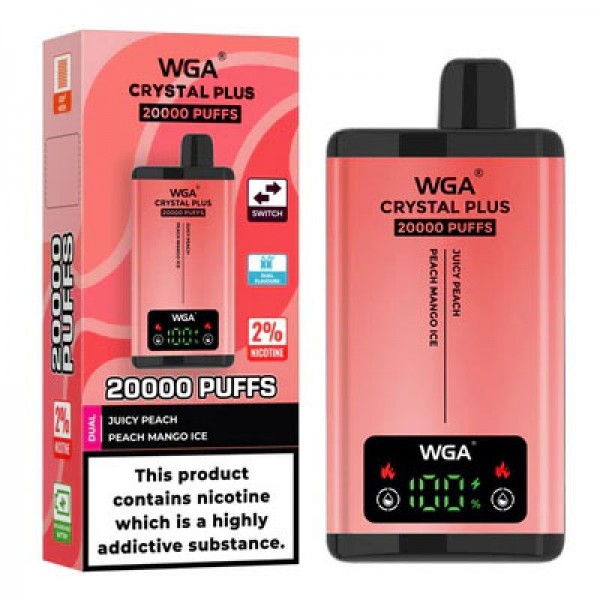 WGA Crystal Plus 20000 Reusable Vape (10pcs/pack)