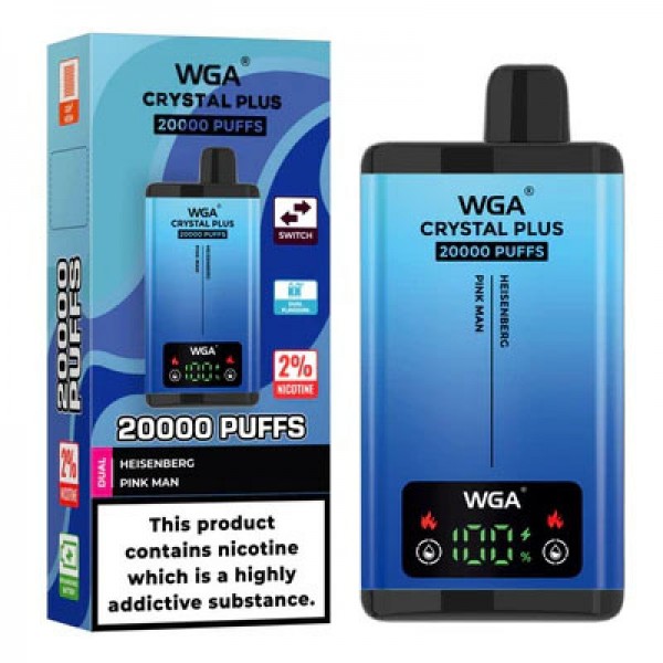 WGA Crystal Plus 20000 Reusable Vape (10pcs/pack)
