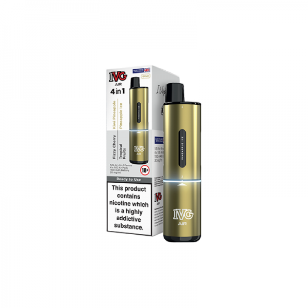 IVG Air 4 in 1 Reusable Vape 2400 Puffs