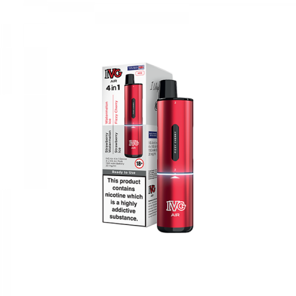IVG Air 4 in 1 Reusable Vape 2400 Puffs