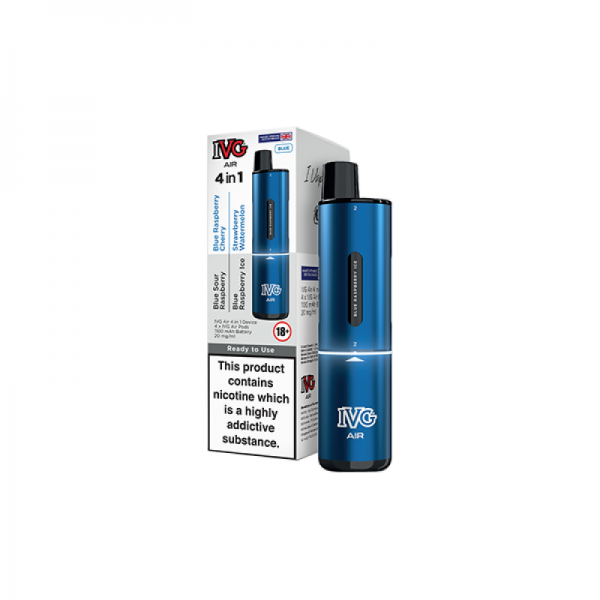 IVG Air 4 in 1 Reusable Vape 2400 Puffs