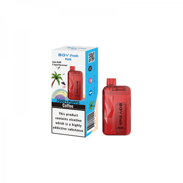 BVG iFresh Plus Reusable Vape 7000 Puffs