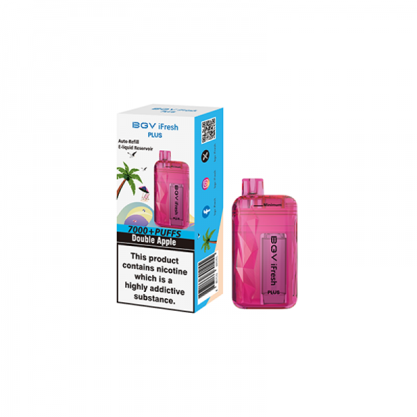 BVG iFresh Plus Reusable Vape 7000 Puffs