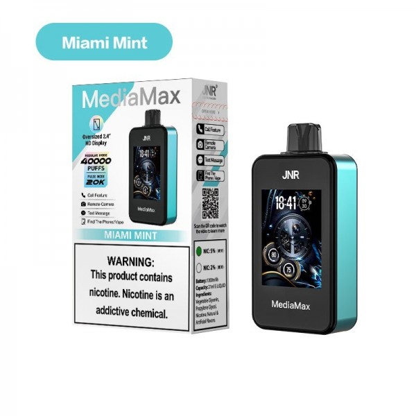 JNR MediaMax 40000 Vape Dual Modes |