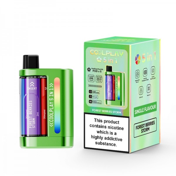 COOLPLAY 5 in 1 Reusable Vape Best For Sale