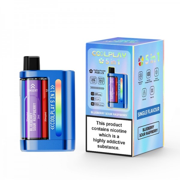COOLPLAY 5 in 1 Reusable Vape Best For Sale