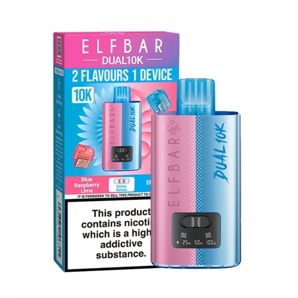 Elf Bar Dual 10K Reusable Vape | Dual Flavour Available