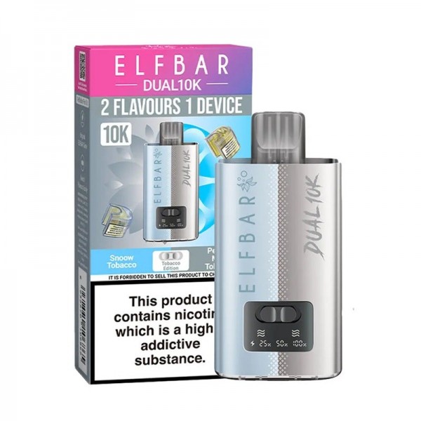Elf Bar Dual 10K Reusable Vape | Dual Flavour Available