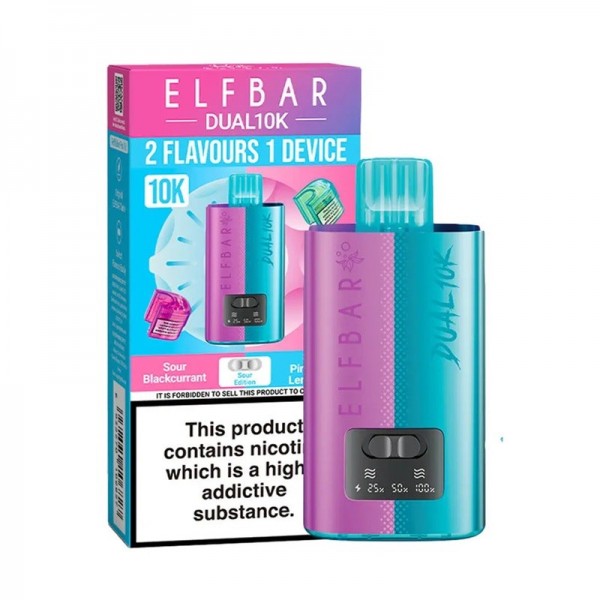 Elf Bar Dual 10K Reusable Vape | Dual Flavour Available