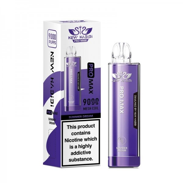 New Habibi Pro Max 9000 Reusable Vape (10pcs/pack)