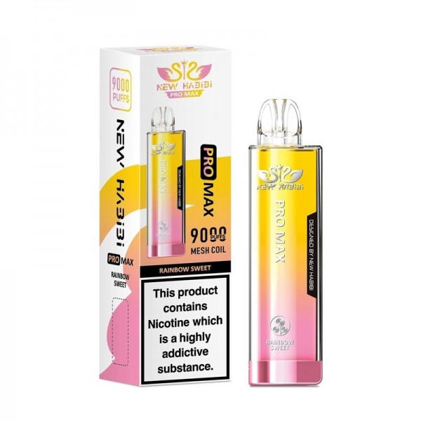 New Habibi Pro Max 9000 Reusable Vape (10pcs/pack)