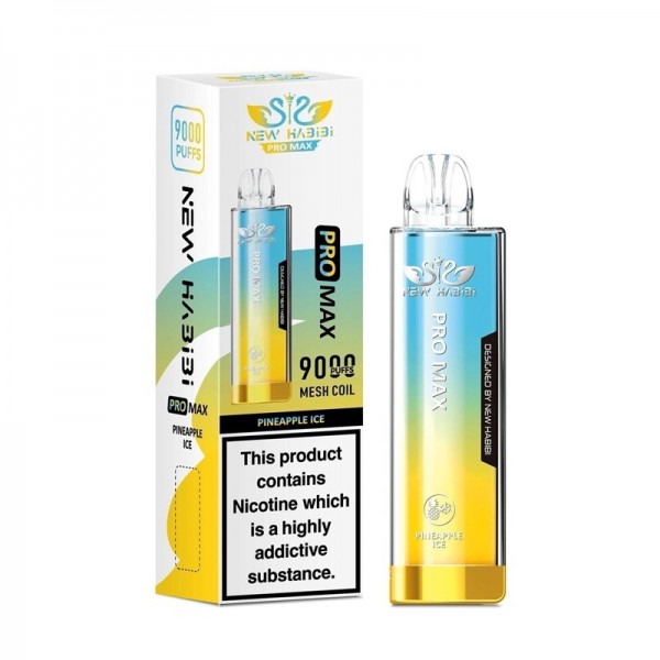 New Habibi Pro Max 9000 Reusable Vape (10pcs/pack)