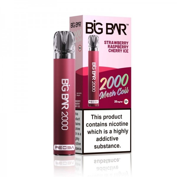 Big Bar 2000 Reusable Vape (10pcs/pack) Hot Sale
