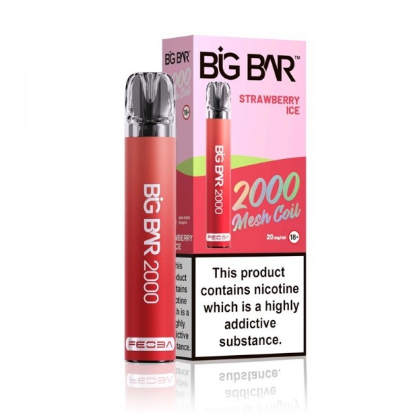 Big Bar 2000 Reusable Vape (10pcs/pack) Hot Sale