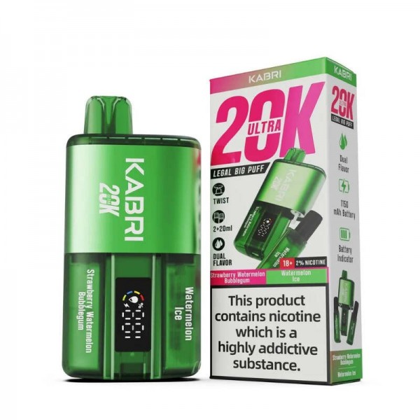 Kabri 20K Ultra Reusable Vape (5pcs/pack)