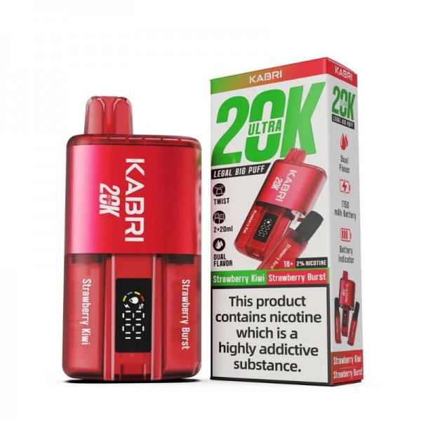 Kabri 20K Ultra Reusable Vape (5pcs/pack)