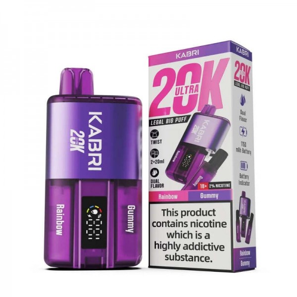 Kabri 20K Ultra Reusable Vape (5pcs/pack)