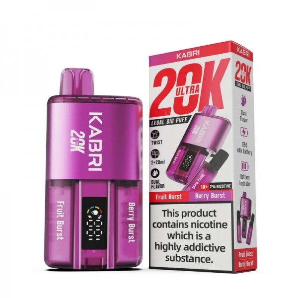 Kabri 20K Ultra Reusable Vape (5pcs/pack)