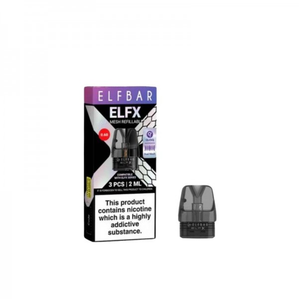 Elf Bar ELFX Replacement Pod Cartridge (3pcs/pack)