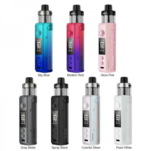 VOOPOO Drag S2 Kit 2500mAh 60W High-Performance Vaping