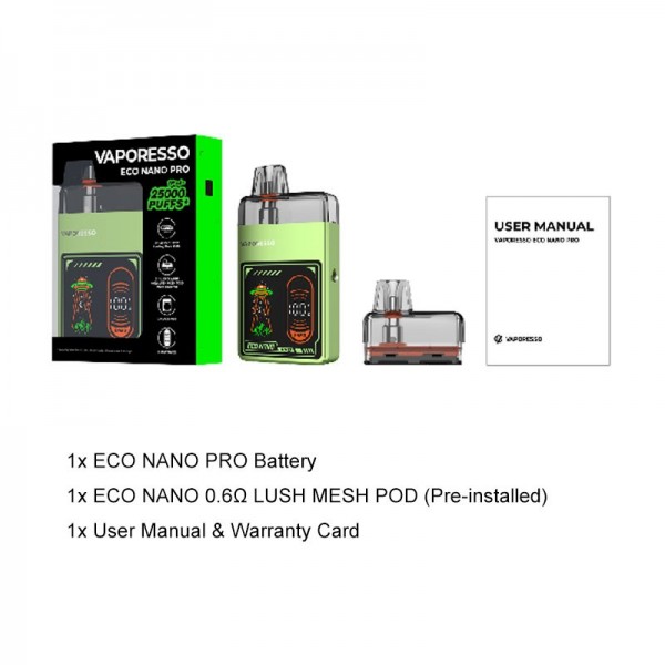 Vaporesso Eco Nano Pro Pod Kit NEW Online