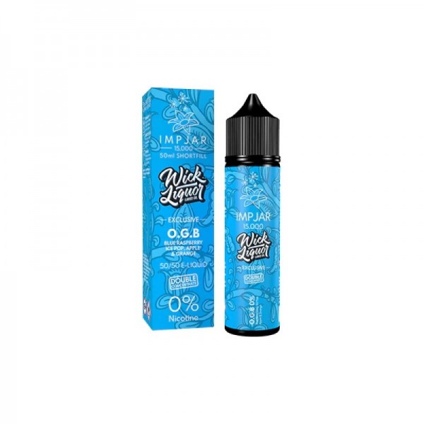 Imp Jar x Wick Liquor Shortfill E-liquid 50ml