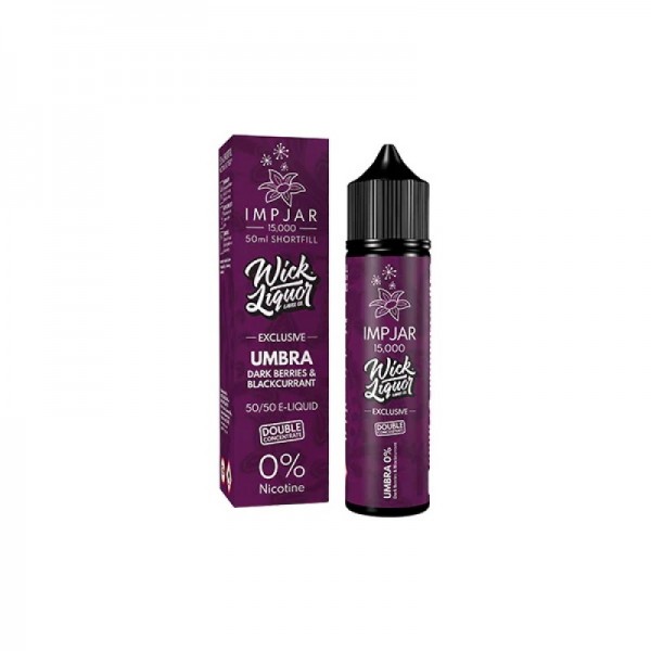 Imp Jar x Wick Liquor Shortfill E-liquid 50ml
