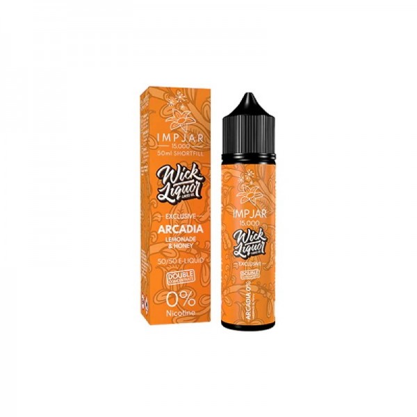 Imp Jar x Wick Liquor Shortfill E-liquid 50ml