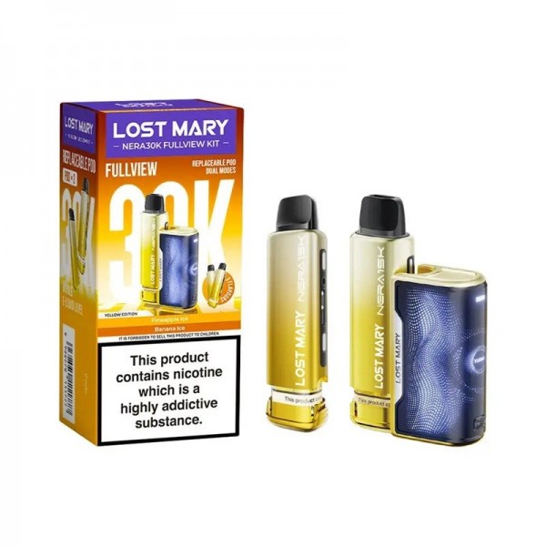 Lost Mary Nera 30K Fullview Prefilled Kit