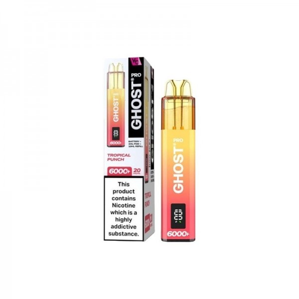 Ghost Pro 6000+ Reusable Vape Best Online