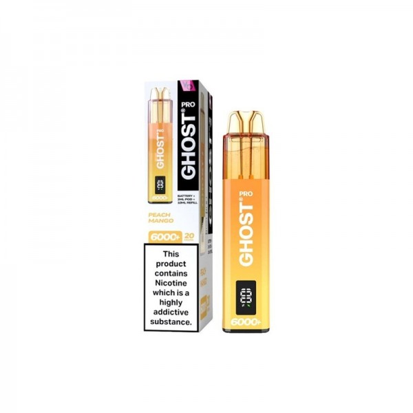 Ghost Pro 6000+ Reusable Vape Best Online