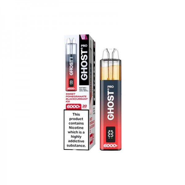 Ghost Pro 6000+ Reusable Vape Best Online