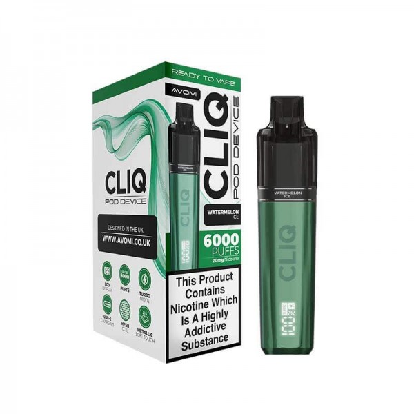 Avomi CLIQ Prefilled Pod Kit 6000 Puffs