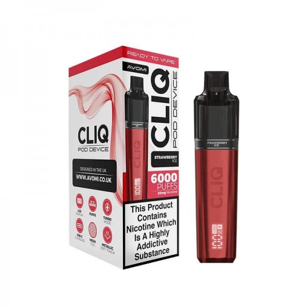Avomi CLIQ Prefilled Pod Kit 6000 Puffs