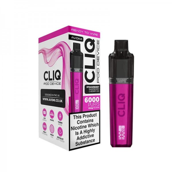 Avomi CLIQ Prefilled Pod Kit 6000 Puffs