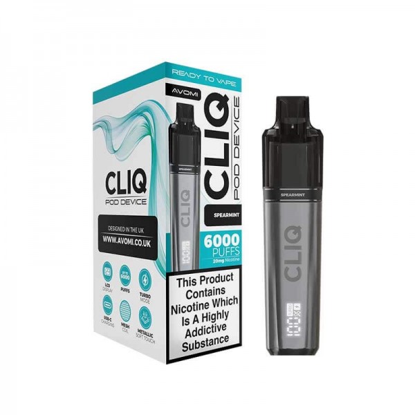 Avomi CLIQ Prefilled Pod Kit 6000 Puffs