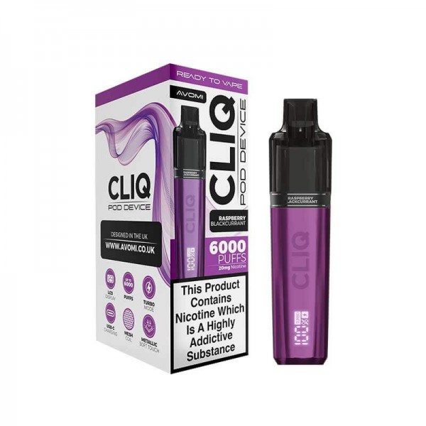 Avomi CLIQ Prefilled Pod Kit 6000 Puffs