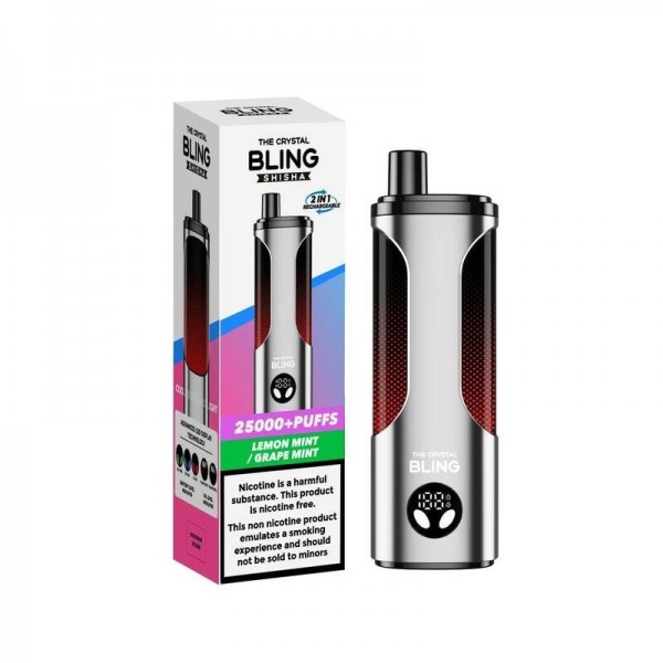 The Crystal Bling Shisha 25000 Reusable Vape