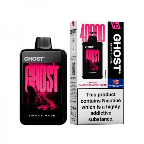 Ghost Smart Vape 40000 Puffs Reusable Vape