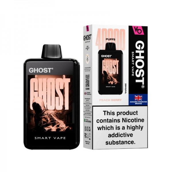 Ghost Smart Vape 40000 Puffs Reusable Vape